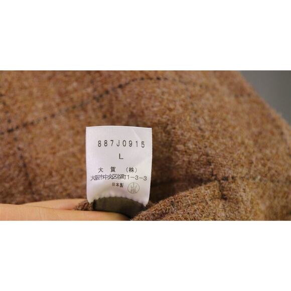 Timothy Everest x Harris Tweed Brown Windowpane Patch Pocket Coat Blazer 40S - Picture 11 of 11